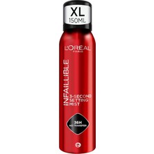 Astraltech L'oréal Paris Infaillible 3-Second Jumbo Makyaj Sabitleme Spreyi