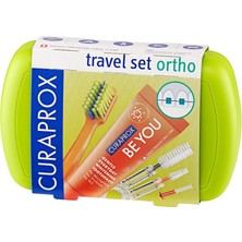 Astraltech Curaprox Ortodonti Travel Seti (5460 Orho Fırça + Be You Diş Macunu + 3 Adet Arayüz Fırçası)