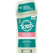 Astraltech Tom's Of Maine Kadınlar Için Terleme Önleyici Deodorant, Doğal Toz, 25 Oz. (Ambalaj Değişebilir)