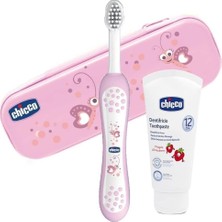 Astraltech Chicco Bebek Diş Bakım Seti (Pembe)