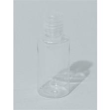 Astraltech 50 ml Dökme Kapaklı Boş Pet Şişe Sağlam Plastik 10 Adet