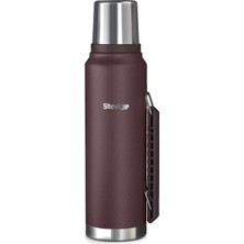 Astraltech 1 Camper Klasik Kulplu Sızdırmaz Çelik Termos 1.2 Lt Dark Plum ST-258