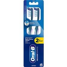 Astraltech Oral-B Pro-Expert Advanced Derinlemesine Temizlik Diş Fırçası, Orta Sertlik, 2 Adet