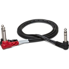Astraltech Hosa 1/4 Inç Trs (M) - Dual 1/4 Inç Ts (M) 90 Açılı Insert Kablo 1 M (STP-201RR)