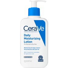 Astraltech Cerave Günlük Nemlendirici Losyon | 8 Ons | Hiyalüronik Asitli Kuru Ciltler Için Yüz & Vücut Losyon