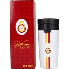 Astraltech Galatasaray "dekomus Cep Defteri Hediyeli" Lisanslı Çelik Termos 400 ml
