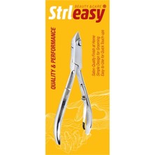 Astraltech 6421 N Profesyonel Metal Tırnak Eti Pensi, Manikür ve Pedikür Için, Ergonomik Tasarım