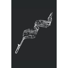 Astraltech Trombone: Trumpeter En Laiton De Trompette |notebook Din A5 6x9 Pouces |planificateur Journal Écrit