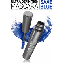 Dolgun Kirpik, Kıvrım ve Hacim Verici Kalıcı Etkili Mavi Maskara - Ultra Definiton Mascara Saxe Blue