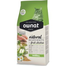 Astraltech Ownat Hairball Yetişkin Tavuklu Kedi Maması, 4 kg