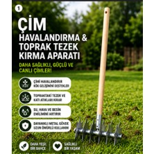 Inovanet Yıldızlı Çim Havalandırma ve Tezek Kırma