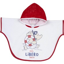 Astraltech Chicco Erkek Bebek Plaj Havlusu, Beyaz, 1-3 Ay