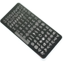 Astraltech Nail Art Stamping Baskı Plakası VV32