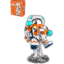 Astraltech Jaki Mini Space Serisi/astronot -JK8505 (+302 Parça) Oyuncak Yapım Seti