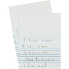 Astraltech (7/8" Ruled, 500 Sheets, Story Ruled Newsprint) - Pacon PAC2656 Picture Story Ruled Newsprint Ream,