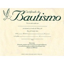 Astraltech Certificado De Bautismo