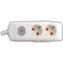 Astraltech Viko Multilet Ikili Priz Anah Topr Kab Çocuk Kor.3mt (Ikili)