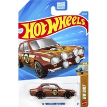 Astraltech Hot Wheels Tekli Arabalar 70 Ford Escort RS1600 - JJK08 (Kisa Kart)