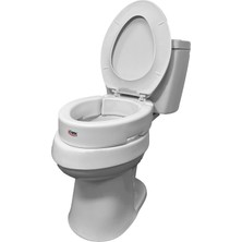 Astraltech Carex Uzatılmış Menteşeli Klozet Kapağı Yükselticisi, Tuvalete 8 cm Yükseklik Ekler, 136 kg Ağırlık