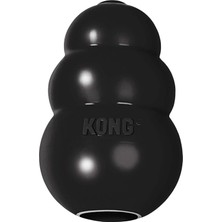 Astraltech Kong - Aşırı Köpek Oyuncağı - En Sert Doğal Kauçuk, Siyah - Çiğnemek, Kovalamak ve Getirmek Için Eğ