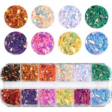 Astraltech Pop Beauty Nail Art Tırnak Süsleme Pul Seti Canlı Renkler