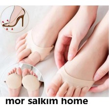 Astraltech Mor Salkım Home Ayak Parmak Kumaş Bunyon Topuklu Ayakkabı Ayak Parmak Destegi 1 Çift