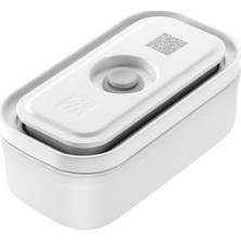 Astraltech Zwilling Fresh & Save Vakumlu Saklama Kabı, S, Plastik, Yarı Şeffaf-Gri