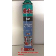 Astraltech 1 x 800 ml B2 Akfix 960 Pu Wdvs Klebeschaum Perimeterkleber Daemmstoffkleber