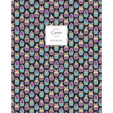 Astraltech Cupcake - Ruled Pages - 8X10 - Large: (Dark Edition) Fun 192 Ruled/lined Pages (8