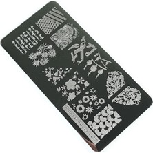 Astraltech Nail Art Stamping Baskı Plakası VV07