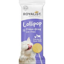 Astraltech Royalist Lollipop Tavuklu Kedi Keçi Sütlü Kedi Ödülü 1,4gr