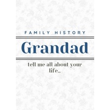 Astraltech Independently Published Grandad, Tell Me All About Your Life...: A Simple Large Print Guided Journa