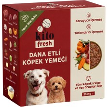 Astraltech Kito Fresh Dana Etli Köpek YEMEĞI%100 Taze Içerikli Mama 250 gr