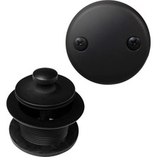 Astraltech Westbrass D94-2-62 Bükümlü ve Kapalı Küvet Trim Seti, Mat Siyah