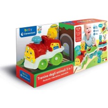 Astraltech 17848 Baby Clementoni - Bebek Hayvanlar Treni +9 Ay