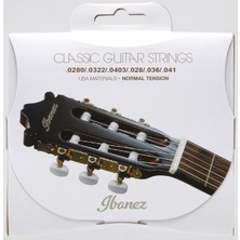 Astraltech Ibanez 6 Telli Normal Gerginlik Için Tel Seti - .0280/.0322/.0403/.029/.035/.043 Şeffaf Naylon/gümü