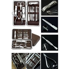 Astraltech Hyd Manikür Pedikür Seti 13 Parça El Ayak Tırnak Bakımı Tırnak Makası Profesyonel Full Set