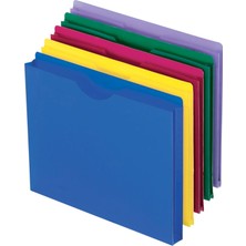Astraltech Pendaflex Magnet Boyut Ceketler, Harf, Poly Dosya, Mavi/yeşil/mor/kırmızı/sarı, 10 Pro Pack (50990)