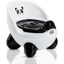 Astraltech Violet Passion 0084 Panda Bebek Lazımlığı Beyaz