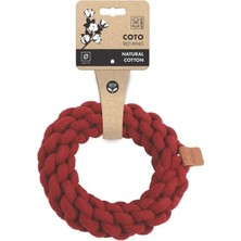 Astraltech M-Pets Coto Red Ring 18CM Örgü Halka Oyuncak