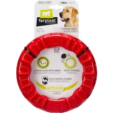 Astraltech Ferplast Smile Aromalı Halka Oyuncak Kırmızı L