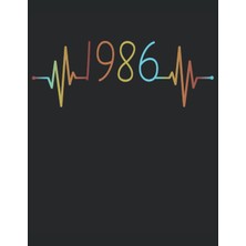 Astraltech 101 Mandalas - Malbuch Ekg Herzschlag Jahrgang 1986 Baujahr Heartbeat: Lustiges Retro Vintage Herzl