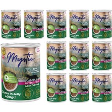 Astraltech Mystic Yetişkin Kedi Biftekli ve Jöleli Konserve Mama 400 gr x 12 Adet