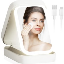 Astraltech Sporway Makyaj Çantası Işıklı Aynalı Makyaj Çantası 3 Renk LED Işıklı Makyaj Çantası Seyahat Makyaj