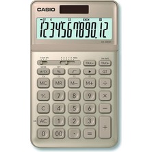 Astraltech Casio JW-200SC-GD Masa Ti̇pi̇ 12 Hane Hesap Maki̇nesi̇