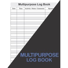 Astraltech Independently Published Multipurpose Log Book: Daily Multipurpose Record Book Note A4 | Communicati