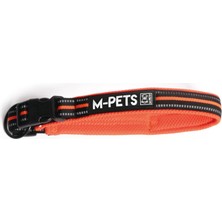 Astraltech M-Pets Hiking Reflektörlü Soft Boyun Tasmasi Orange (M)
