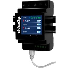 Shelly Pro 4pm Lan Wi-Fi Bluetooth 4 Kanallı Enerji Ölçümlü Akıllı Röle
