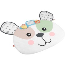 Astraltech Fisher-Price Yenidoğanlar Için Karın Üstünde Oynama Oyuncağı, Sevimli Köpekçik Büyük Oyun Minderi V