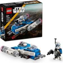 Astraltech LEGO Star Wars: Klon Savaşları Yüzbaşı Rex Y–wing Mikro Savaşçı 75391 – 6 Yaş ve Üzeri Çocuklar Içi